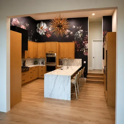 Kitchen cabinet refinishing project in Pebble Beach, CA by RH Painting