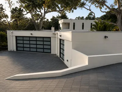 Exterior painting project on a Pebble Beach estate by RH Painting